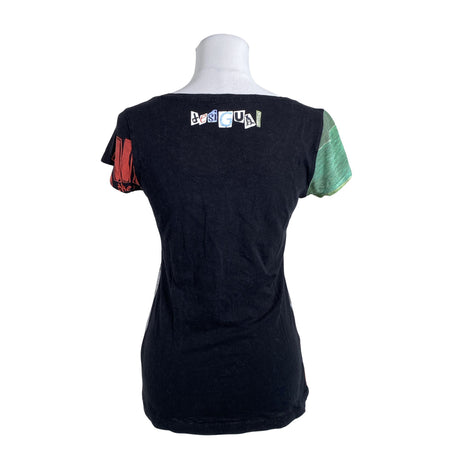 Unisex Desigual - T-särk, suurus 34 - Must (2)