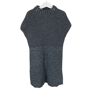 Unisex Benetton - Kootud kleit, suurus 140 - 146 - Hall (1)