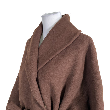 Unisex Borse e Cose - Villane mantel, suurus 40 - Pruun (2)
