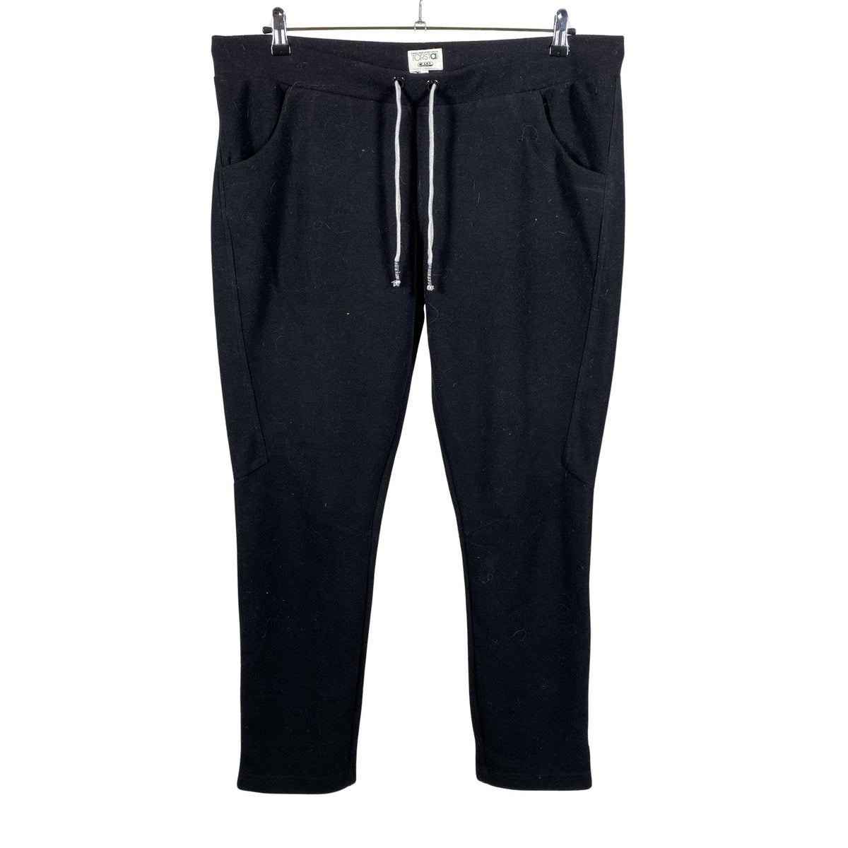 Unisex Torstai - Fliispüksid, suurus 42 - Must (1)