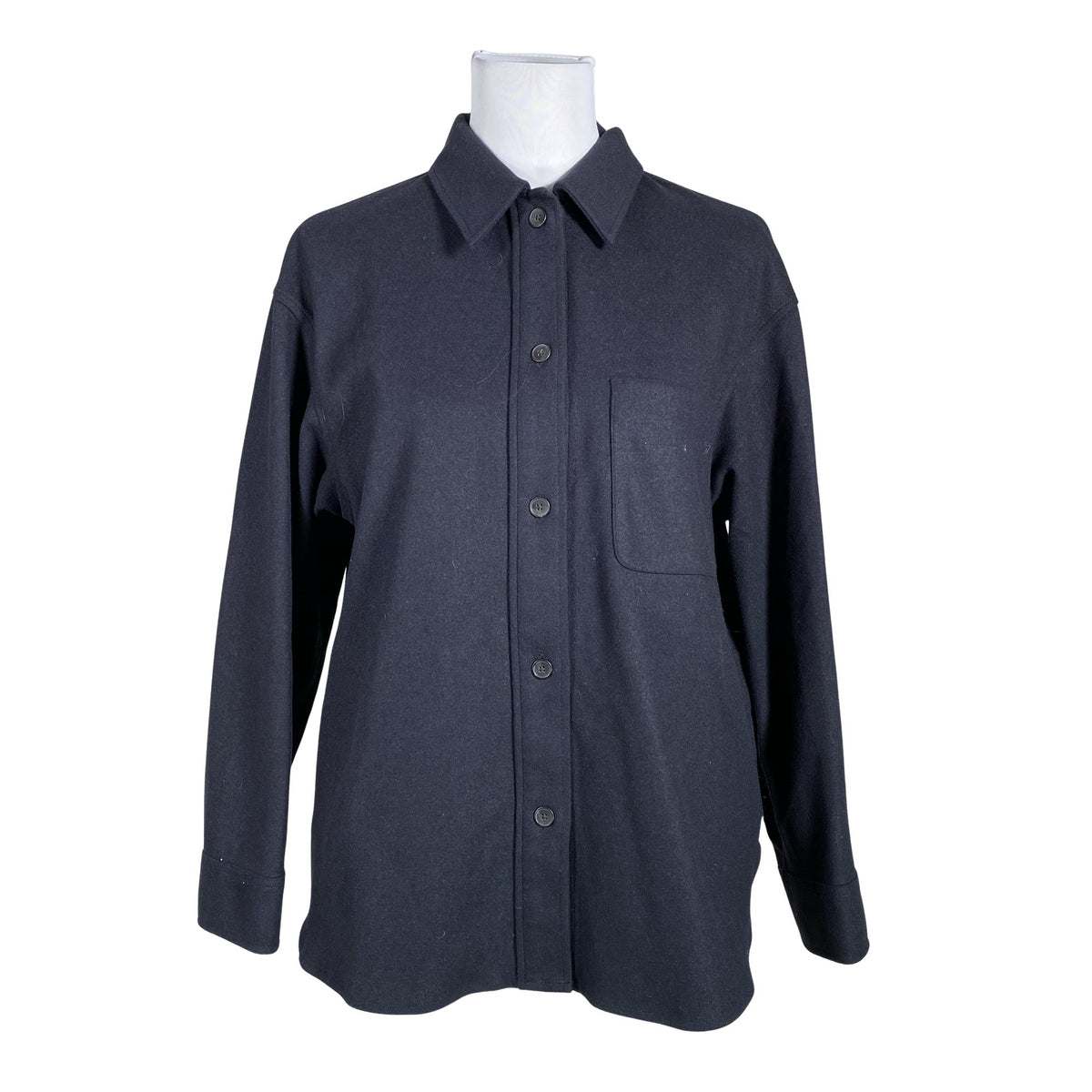 Unisex Uniqlo - Flanellsärk, suurus 38 - Must (1)