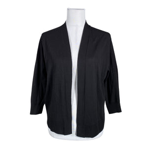 Unisex Muji - Kardigan, suurus 40 - Must (1)