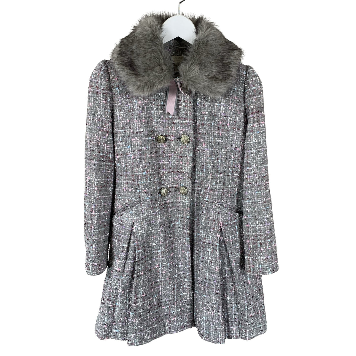 Unisex Monsoon - Villane mantel, suurus 152 - 158 - Hall (1)