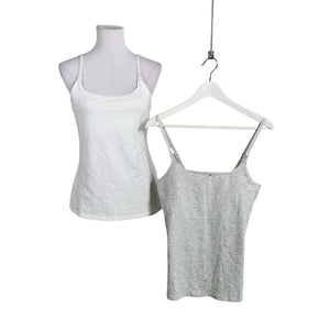 Unisex H&M Mama - Trikotaažist topp, suurus 38 - Valge (1)