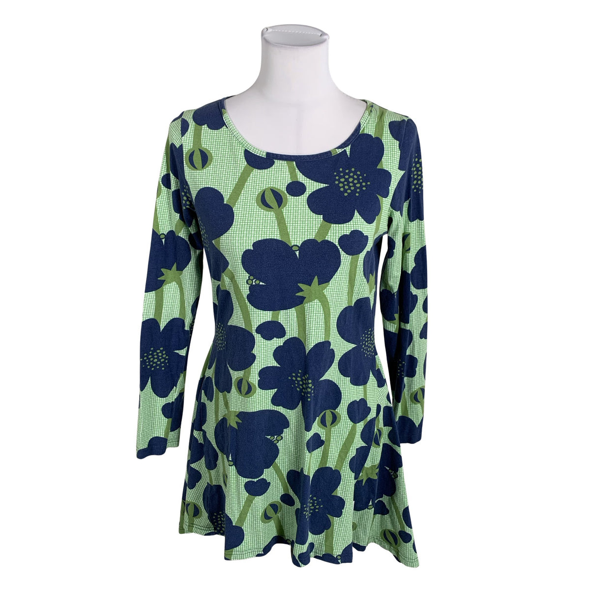 Unisex PaaPii - Trikotaažist kleit, suurus 38 - Roheline (1)
