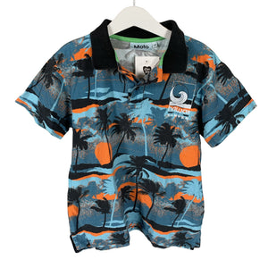 Unisex Molo Kids - Polosärk, suurus 122 - 128 - Sinine (1)