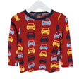 Unisex me&i - Trikotaažist pluus, suurus 98 - 104 - Punane ()