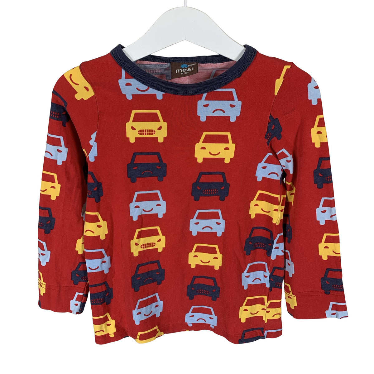 Unisex me&i - Trikotaažist pluus, suurus 98 - 104 - Punane (1)