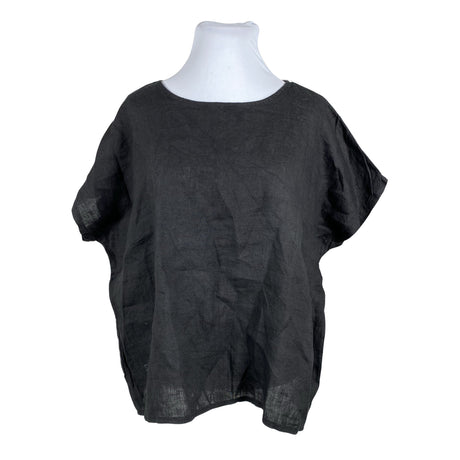 Unisex Bohemiana - Lühikeste käistega pluus, suurus 46 - Must ()
