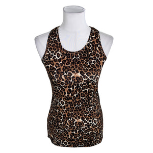 Unisex Yvette - Trikotaažist topp, suurus 36 - Pruun (1)