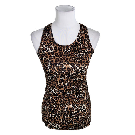 Unisex Yvette - Trikotaažist topp, suurus 36 - Pruun ()