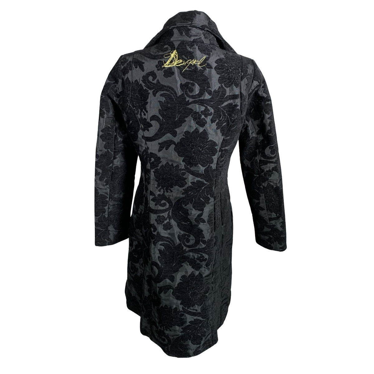 Unisex Desigual - Trentš, suurus 38 - Must (2)