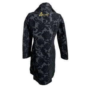 Unisex Desigual - Trentš, suurus 38 - Must (2)