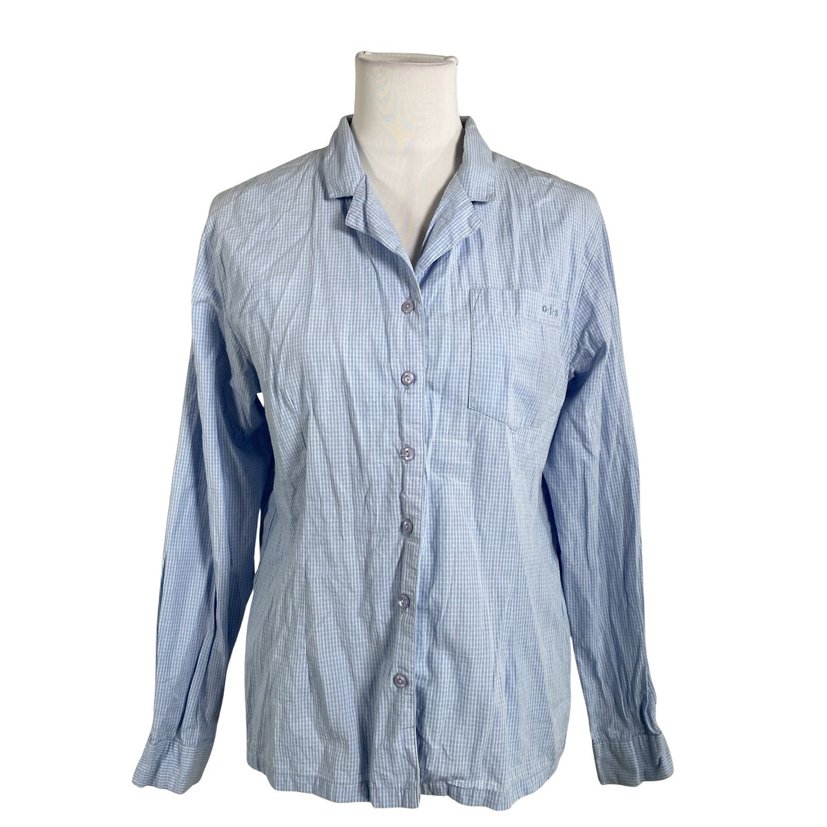 Unisex O.I.S - Triiksärk, suurus 38 - Helesinine (1)