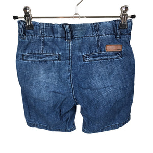 Unisex POMPdeLUX - Teksast lühikesed püksid, suurus 110 - 116 - Sinine (2)