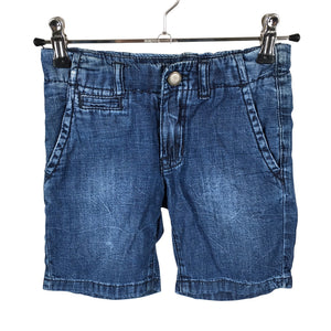 Unisex POMPdeLUX - Teksast lühikesed püksid, suurus 110 - 116 - Sinine (1)