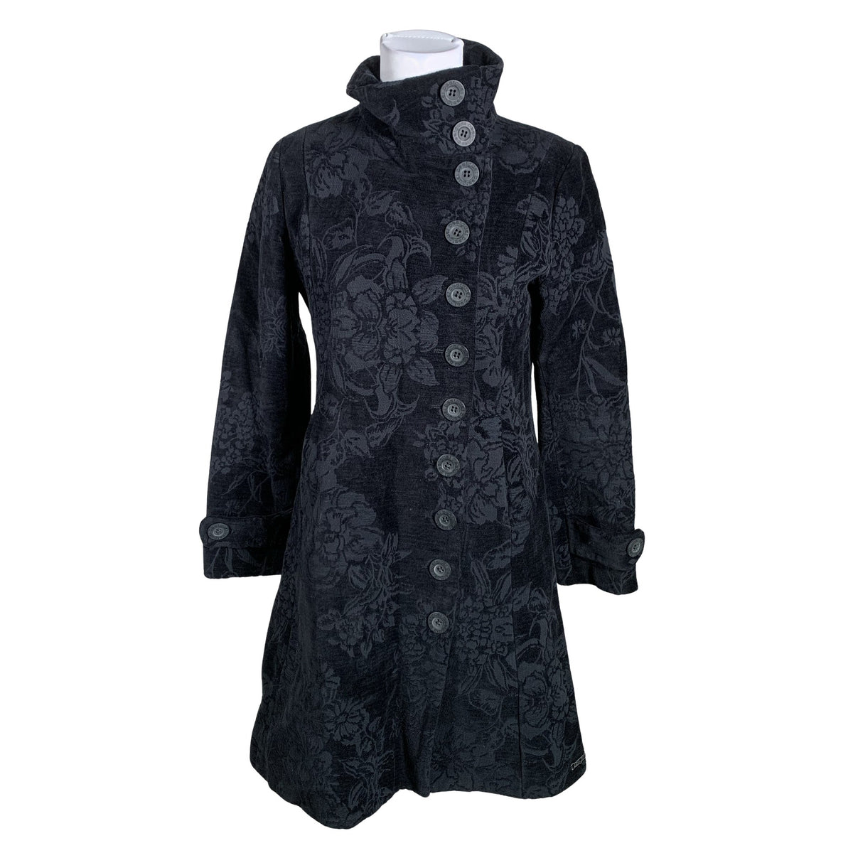Unisex Desigual - Trentš, suurus 38 - Must (1)