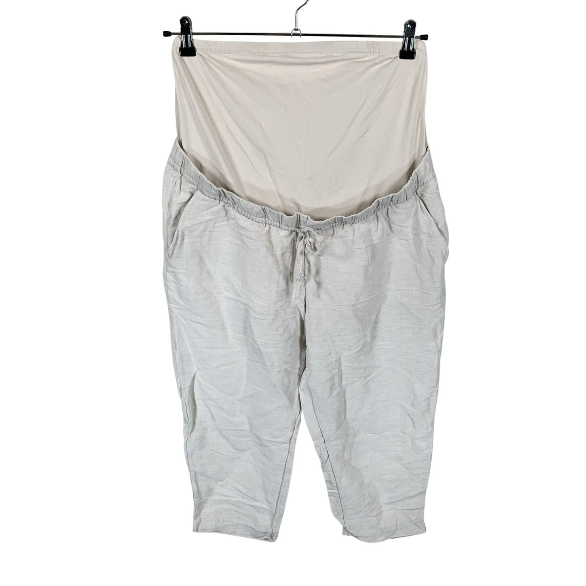 Unisex H&M Mama - Mittevenivad püksid, suurus 40 - Beige (1)