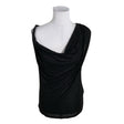 Unisex Massimo Dutti - Trikotaažist topp, suurus 40 - Must ()
