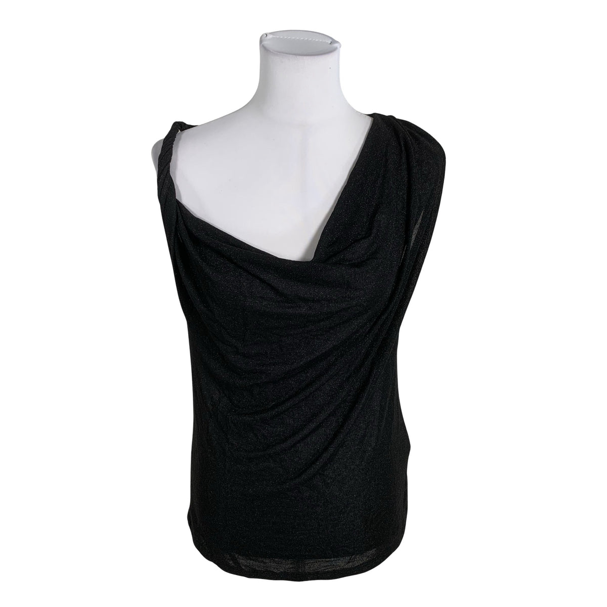 Unisex Massimo Dutti - Trikotaažist topp, suurus 40 - Must (1)
