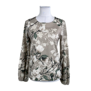 Unisex Ommellinen - Trikotaažist pluus, suurus 36 - Beige (1)
