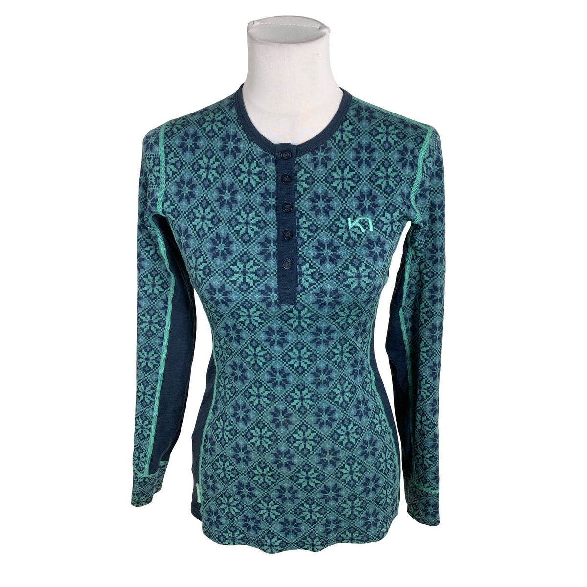 Unisex Kari Traa - Soe pesu (särk), suurus 34 - Sinine (1)