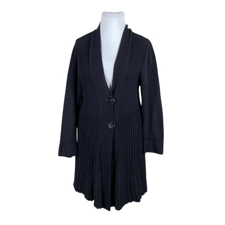Unisex Skovhuus - Kardigan, suurus 44 - Must ()