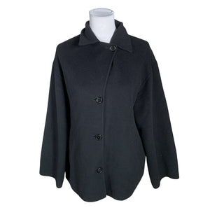 Unisex Ritva Falla - Villane mantel, suurus 40 - Must (1)