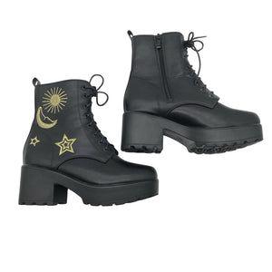 Unisex K.O.I. - Poolsaapad, suurus 38 - Must (1)