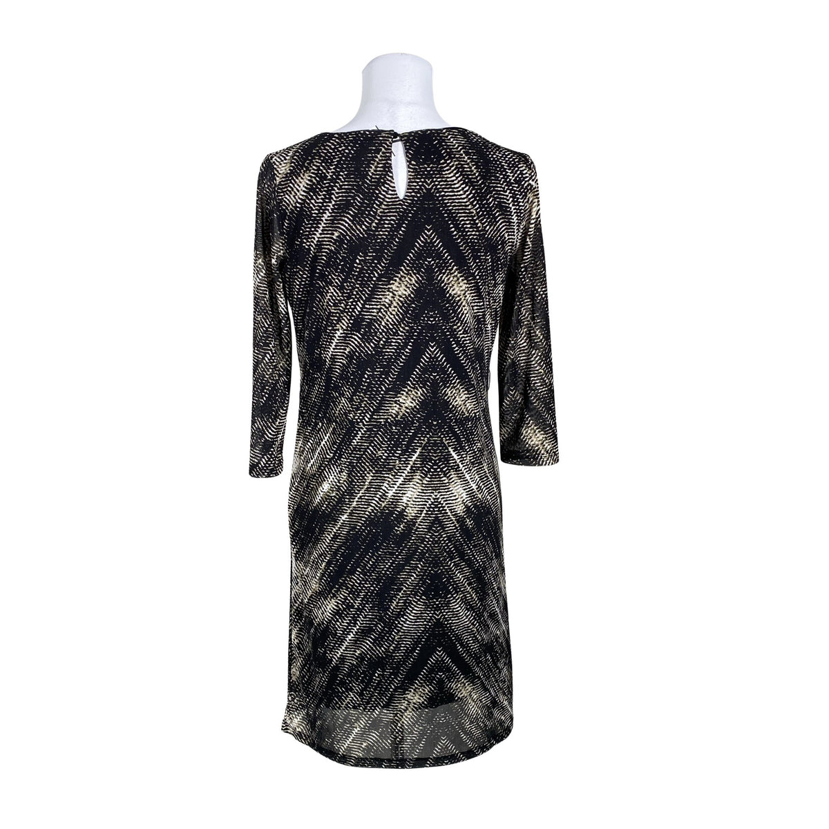 Unisex Your Face - Trikotaažist kleit, suurus 34 - Must (2)