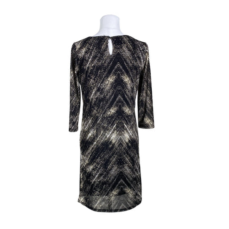Unisex Your Face - Trikotaažist kleit, suurus 34 - Must (2)
