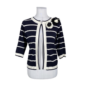 Unisex August Silk - Kardigan, suurus 36 - Sinine (1)