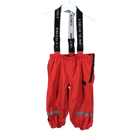 Unisex Polarn O. Pyret - Kevad-/sügispüksid, suurus 80 - 86 - Punane ()