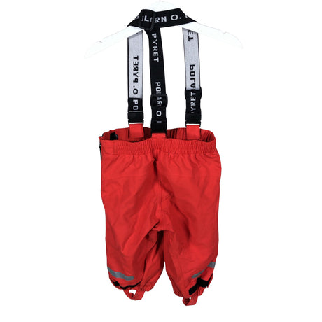 Unisex Polarn O. Pyret - Kevad-/sügispüksid, suurus 80 - 86 - Punane (2)