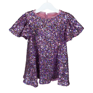 Unisex Next - Pidulik kleit, suurus 92 - 98 - Lilla (1)