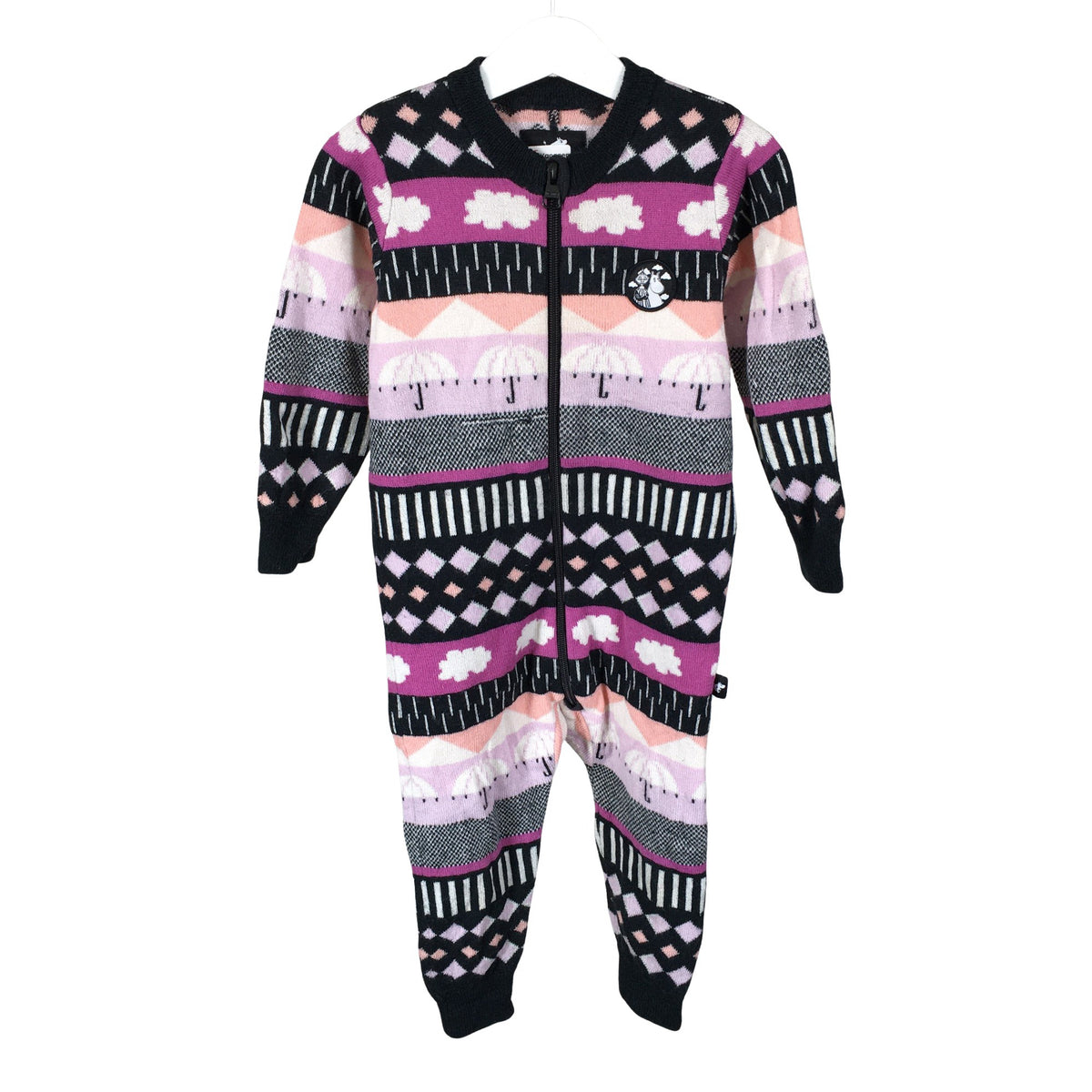 Unisex Reima - Villane kombinesoon, suurus 80 - 86 - Lilla (1)