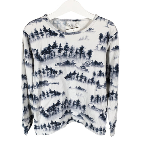 Unisex Taival - Trikotaažist pluus, suurus 128 - 134 - Sinine ()