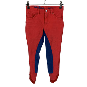 Unisex Bibi - Ratsapüksid, suurus 122 - 128 - Punane (1)