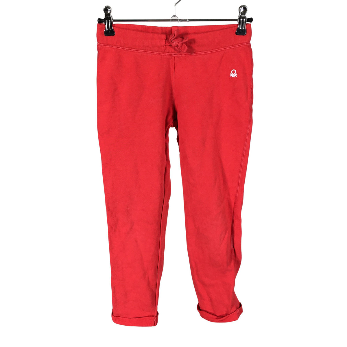 Unisex Benetton - Dressikangast püksid, suurus 122 - 128 - Punane (1)