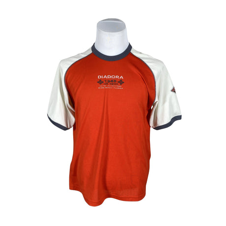 Unisex Diadora - Spordisärk, lühikesed käised, suurus XL - Punane ()