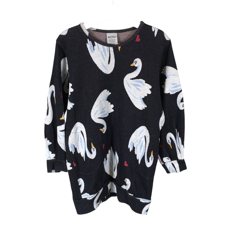 Unisex NOSH - Trikotaažist kleit, suurus 122 - 128 - Must ()