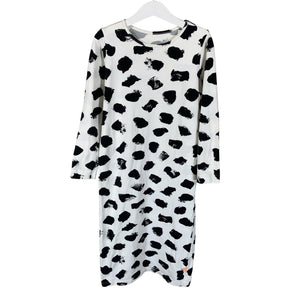 Unisex Vimma - Trikotaažist kleit, suurus 128 - 134 - Valge (1)