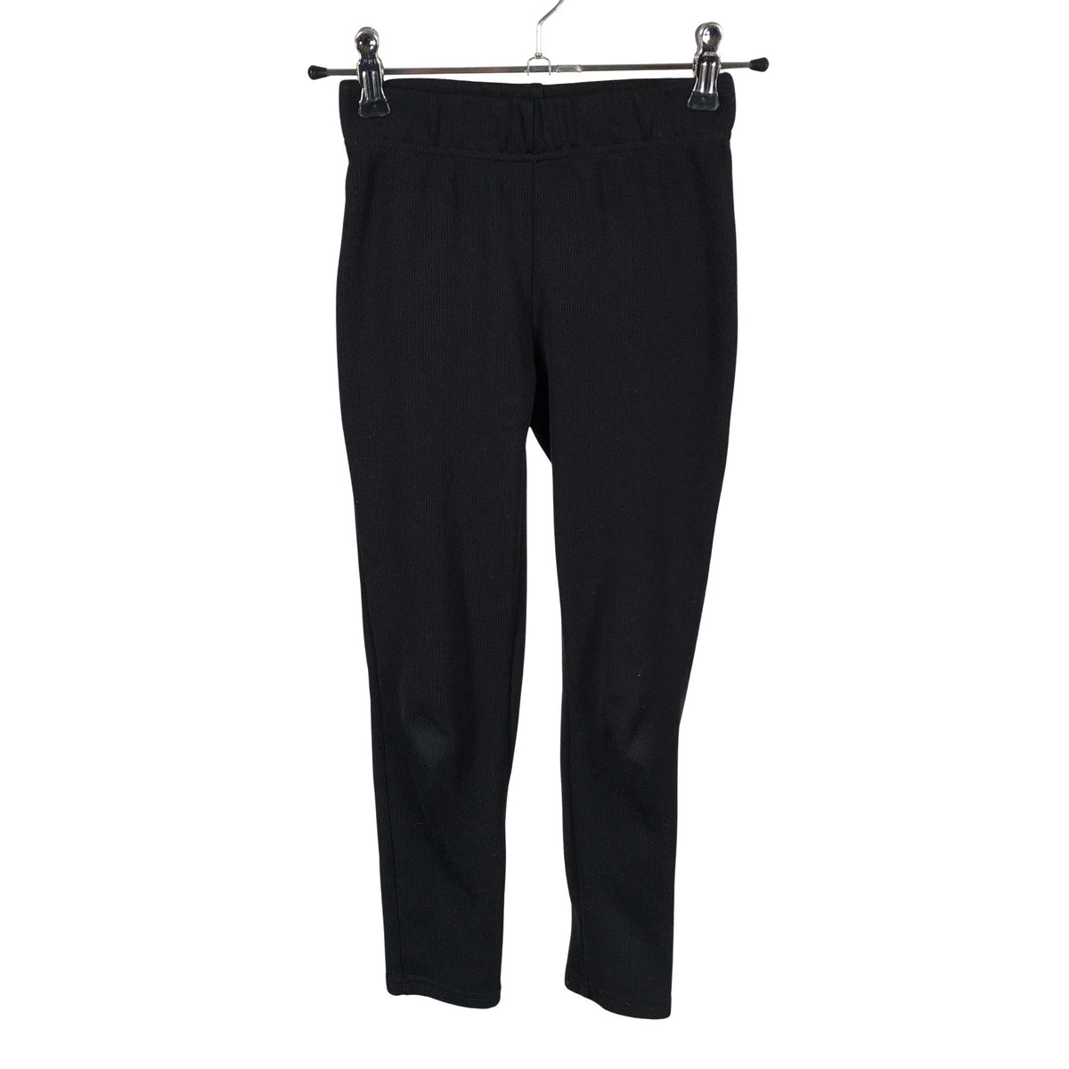 Unisex Lindex - Trikotaažist püksid, suurus 122 - 128 - Must (1)