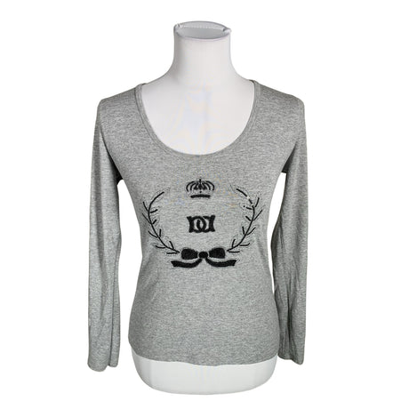 Unisex Ella Lu - Trikotaažist pluus, suurus 40 - Hall ()