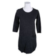 Unisex NOSH - Trikotaažist kleit, suurus 34 - Must ()