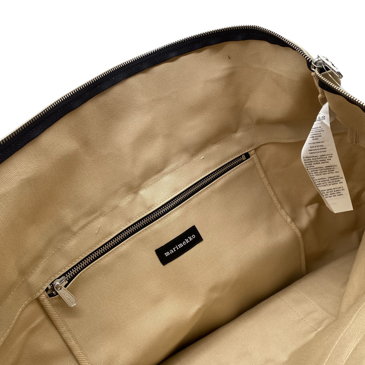 Unisex Marimekko - Reisikott, suurus Maxi - Beige (3)