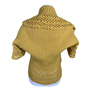 Unisex Handmade - Kootud boolero, suurus 38 - Kollane (2)
