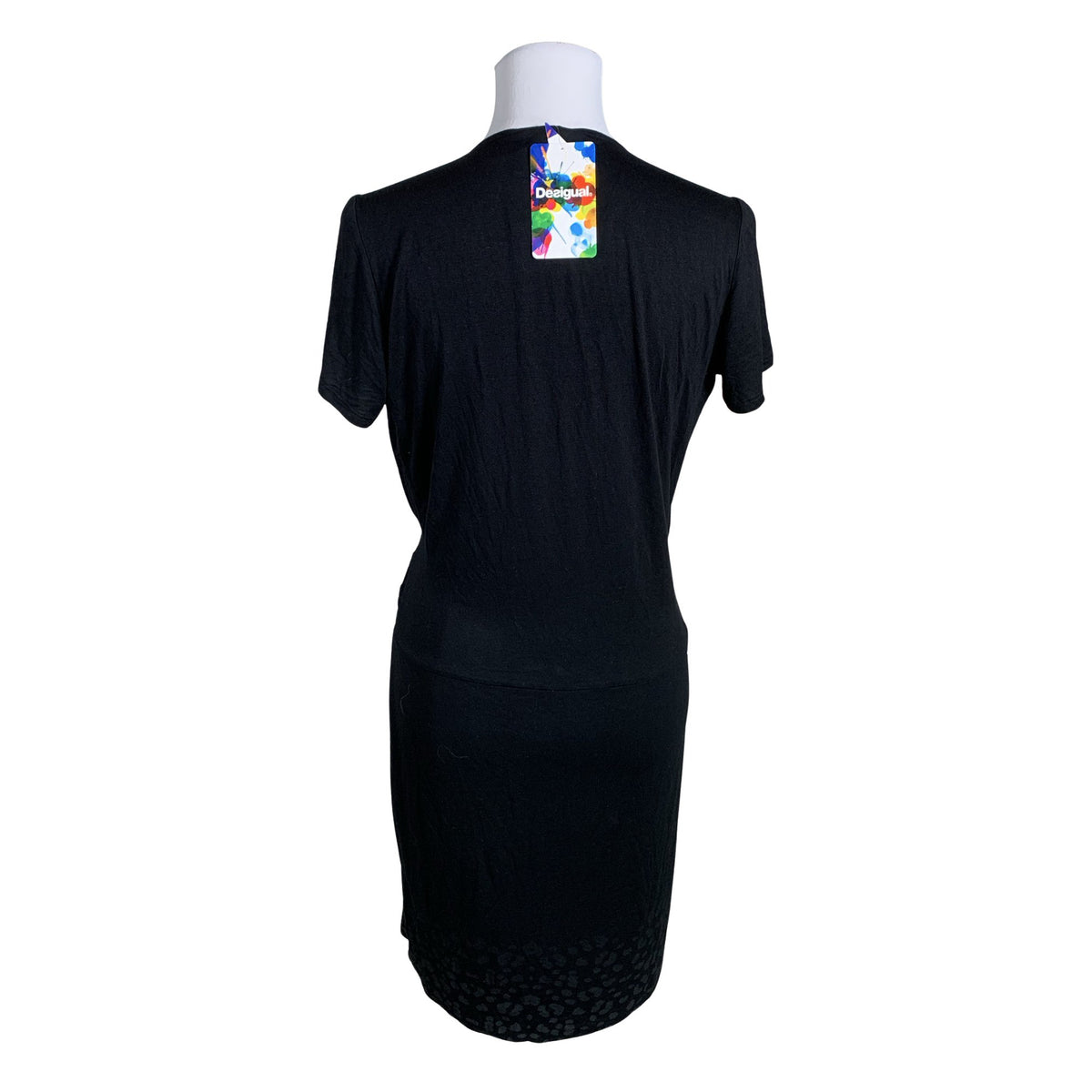 Unisex Desigual - Trikotaažist kleit, suurus 38 - Must (2)