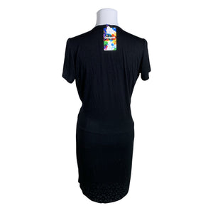 Unisex Desigual - Trikotaažist kleit, suurus 38 - Must (2)