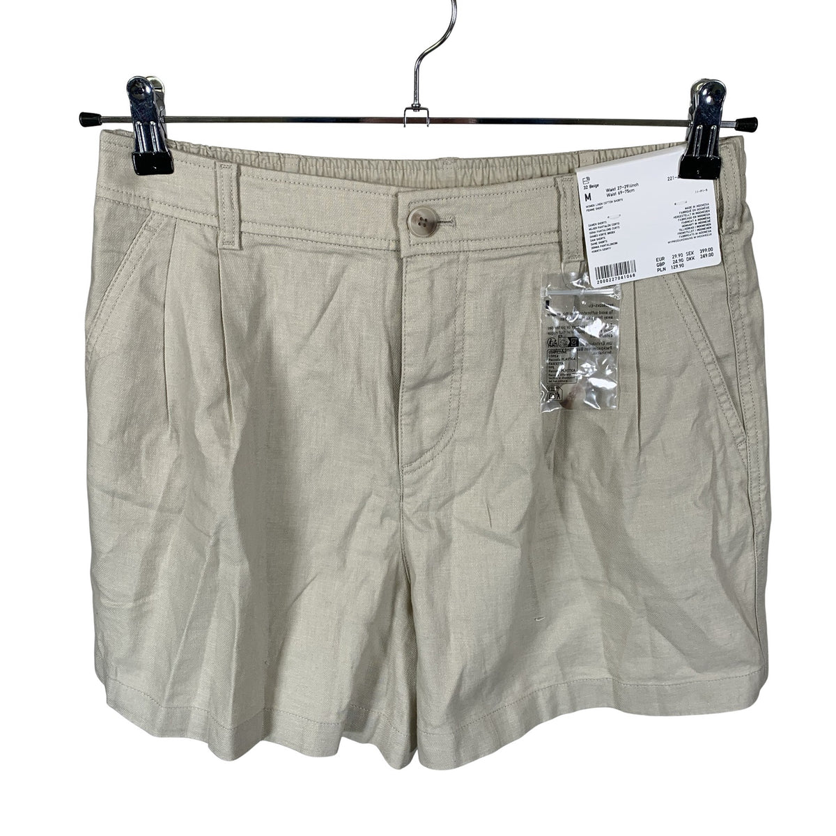 Unisex Uniqlo - Lühikesed püksid, suurus 38 - Beige (1)